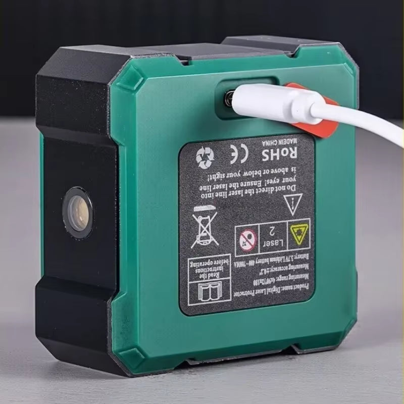 Laser Electronic Measurement Level Digital Display Slope Inclinometer USB Charging Angle Finder Double Sided Magnetic Protractor