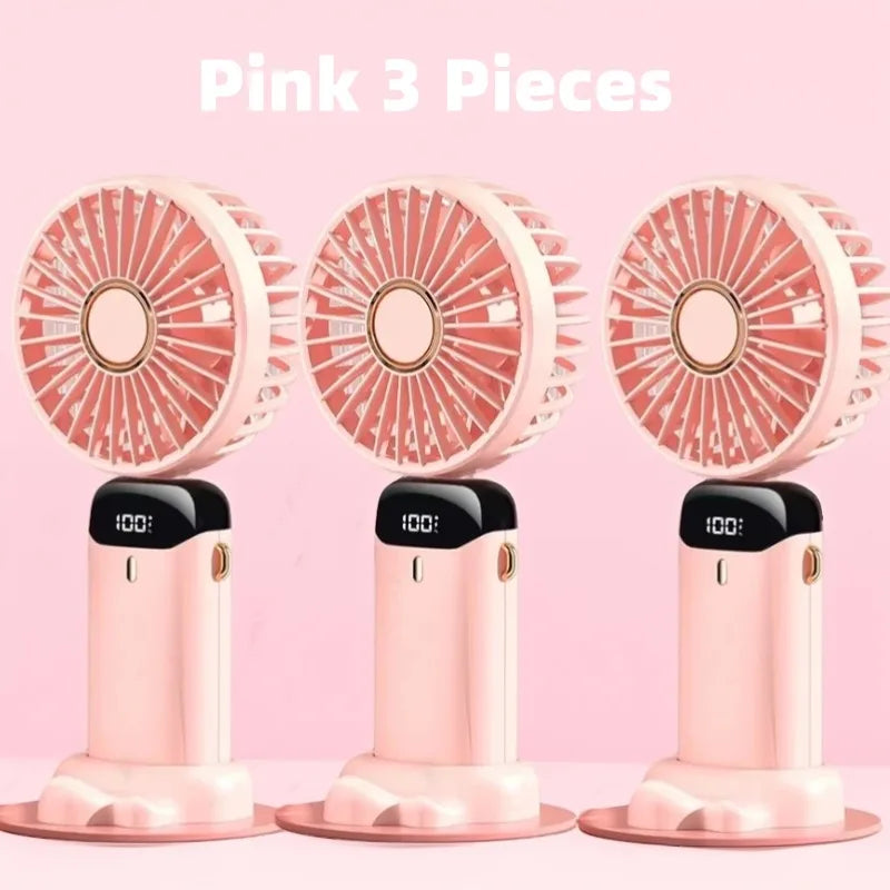 Electric Fan Portable Air Conditioner Mini Cooler Rechargeable Neck Fans for Home Free Shipping Hand Usb Conditioning Blades