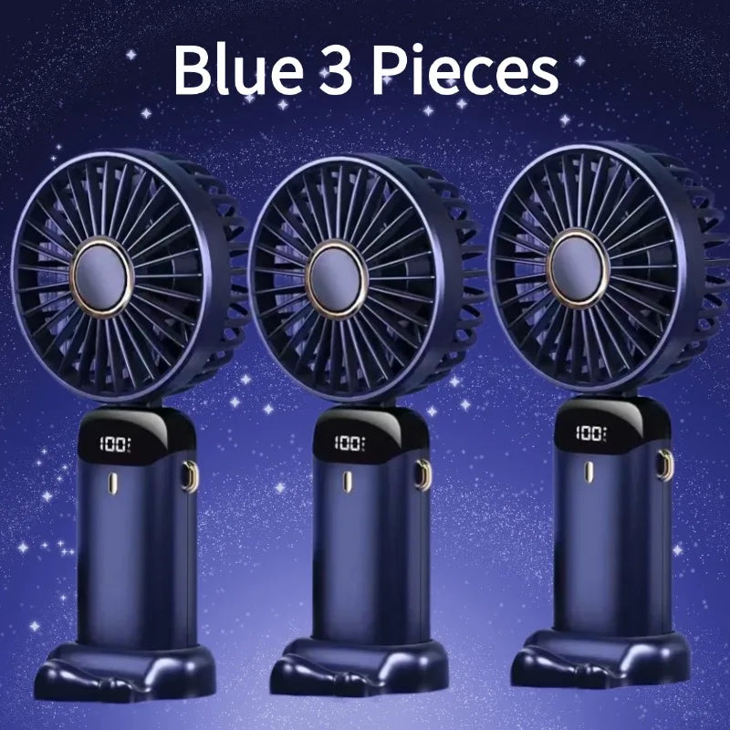 Electric Fan Portable Air Conditioner Mini Cooler Rechargeable Neck Fans for Home Free Shipping Hand Usb Conditioning Blades