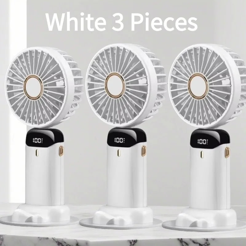 Electric Fan Portable Air Conditioner Mini Cooler Rechargeable Neck Fans for Home Free Shipping Hand Usb Conditioning Blades