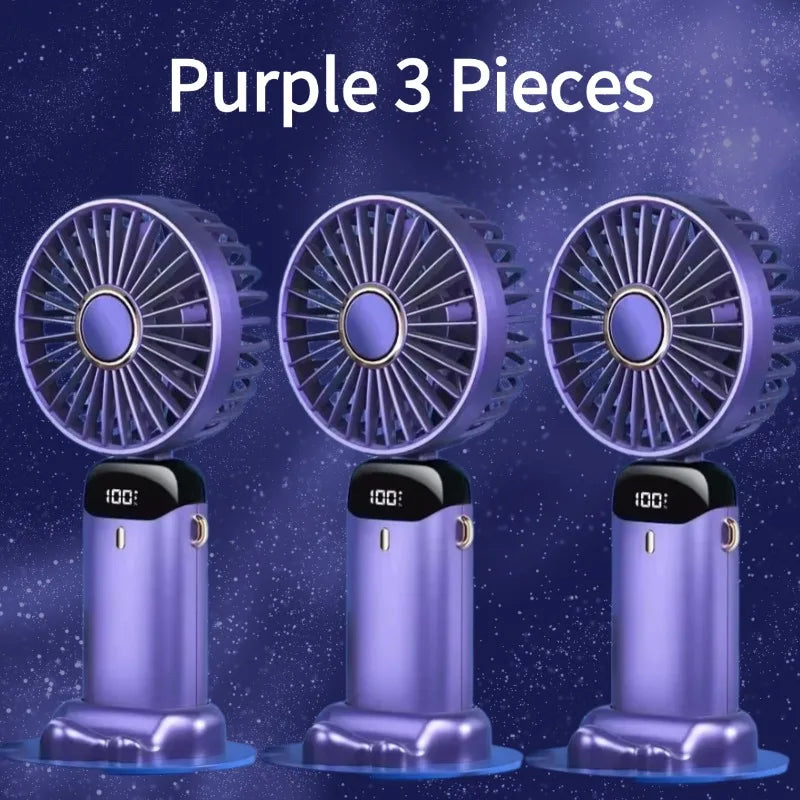 Electric Fan Portable Air Conditioner Mini Cooler Rechargeable Neck Fans for Home Free Shipping Hand Usb Conditioning Blades