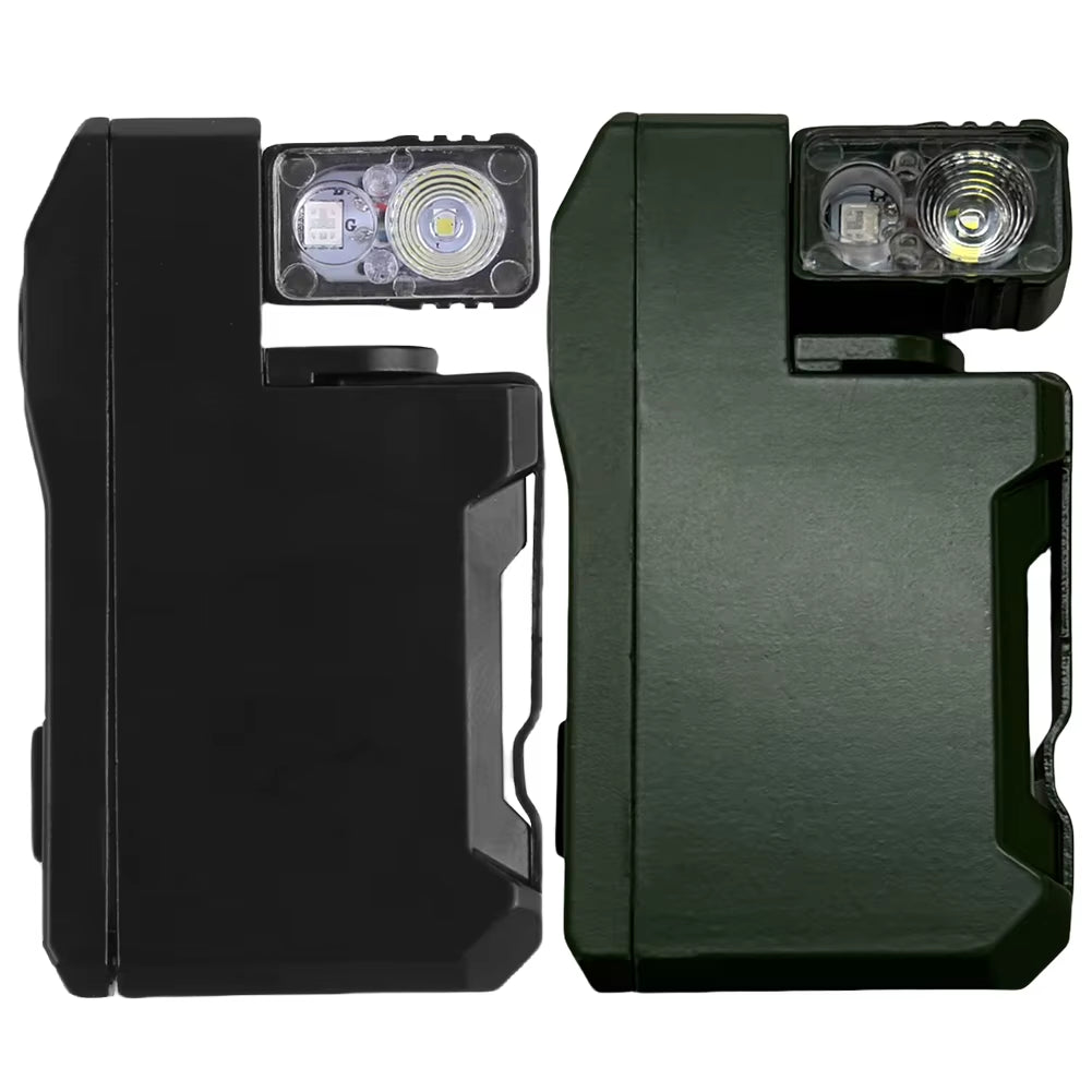 G5 Mini EDC Flashlight 400Lumens Rechargeable Portable Pocket Flashlight Torch 180° Rotating Head for Outdoor Hiking Emergency